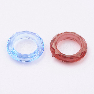 Transparent Acrylic Beads PL671Y-1