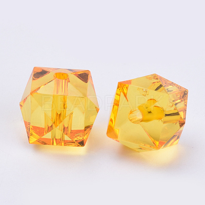 Transparent Acrylic Beads X-TACR-Q259-20mm-V24-1