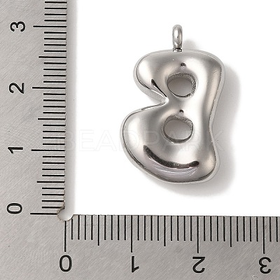Non-Tarnish 304 Stainless Steel Pendants STAS-M017-08P-02-1