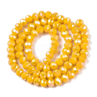 Electroplate Glass Beads Strands LS-EGLA-A044-P6mm-B29-1