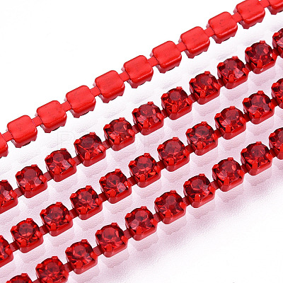 Electrophoresis Iron Rhinestone Strass Chains CHC-Q009-SS8.5-B07-1
