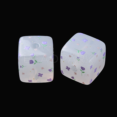 Printed Acrylic Beads MACR-S374-11C-05-1