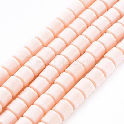 Polymer Clay Bead Strands CLAY-T001-C57-1