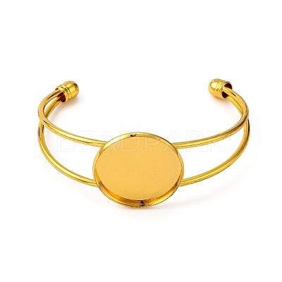 Brass Cuff Bangle Making KK-J184-49G-1