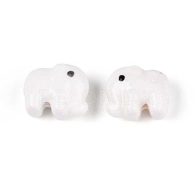 Handmade Porcelain Ceramic Beads PORC-T133-27H-1