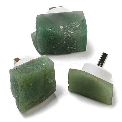 Nuggets Natural Green Aventurine USB Night Light G-Q170-02G-1