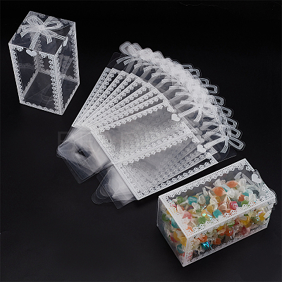 Transparent PVC Candy Treat Gift Box CON-WH0085-58C-1