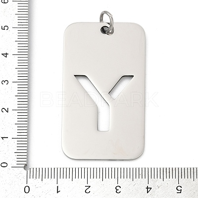 304 Stainless Steel Pendants STAS-M115-01P-Y-1