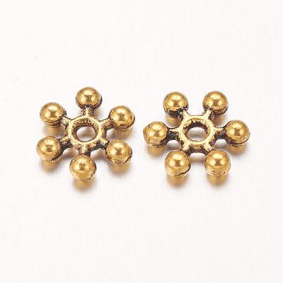 Zinc Alloy Beads Spacers LS-PALLOY-Q062-AG-1