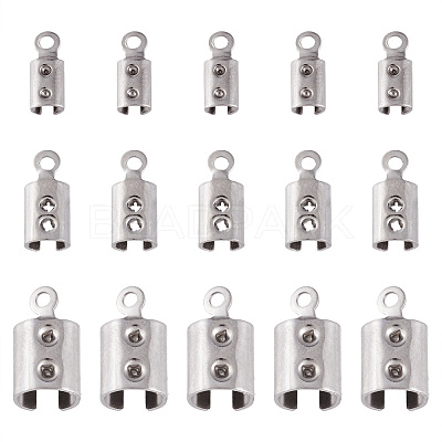 304 Stainless Steel Folding Crimp Ends STAS-TA0004-34-1