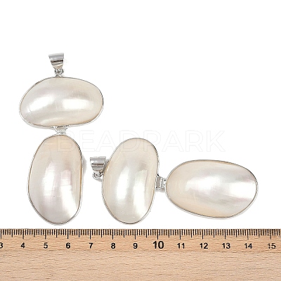 Natural Shell Big Pendants SSHEL-B003-01P-01-1