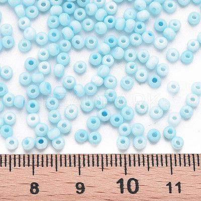 8/0 Opaque Glass Seed Beads SEED-S048-N-012-1