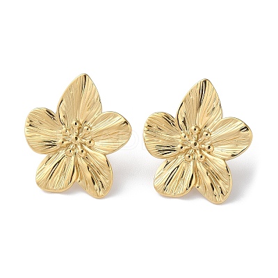 304 Stainless Steel Stud Earrings STAS-Z052-19G-1