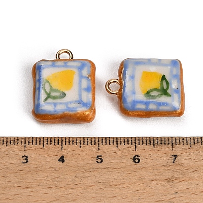 Handmade Porcelain with Brass Pendants PR-CBAB520-09A-1