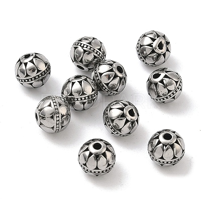 Retro 316 Surgical Stainless Steel Beads STAS-L307-17AS-11-1