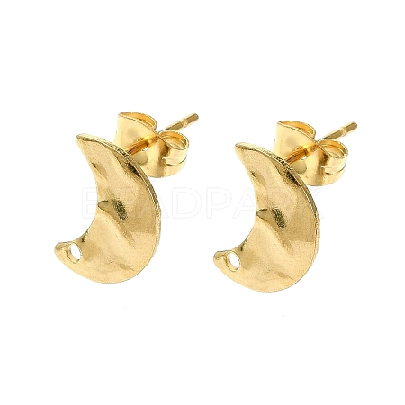 304 Stainless Steel Stud Earring Findings STAS-L024-003G-10-1