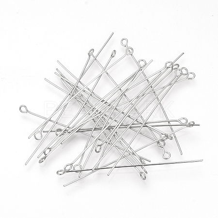 Tarnish Resistant 304 Stainless Steel Eye Pin LS-STAS-Q218-03B-1