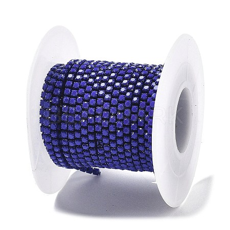 Iron Rhinestone Glass Cup Chain CH-U001-01T-1