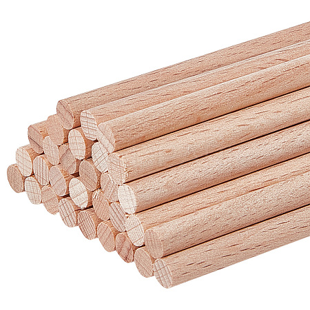 Wood Craft Sticks WOOD-WH0125-11D-1