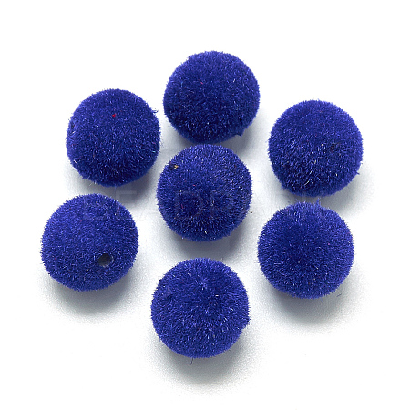 Flocky Acrylic Beads X-MACR-S270-10mm-14-1