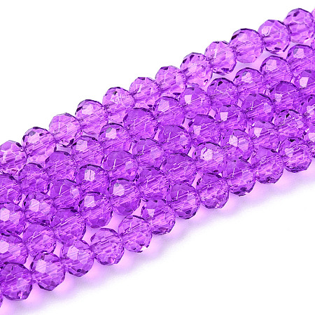 Baking Paint Glass Beads Strands LS-EGLA-Q120-D-B02-1