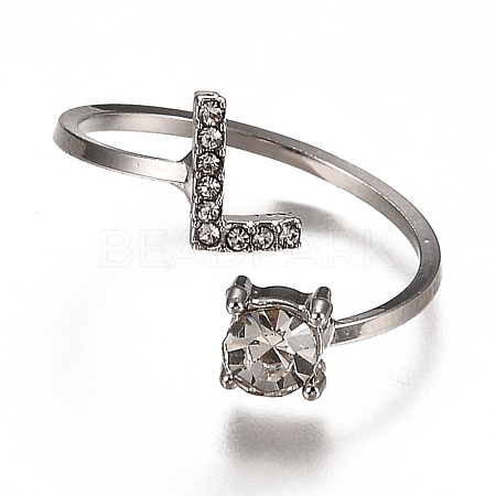 Alloy Cuff Rings RJEW-I075-01P-L-1