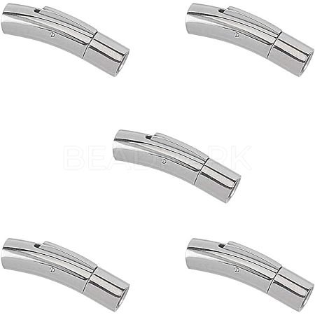 304 Stainless Steel Bayonet Clasps STAS-UN0001-88D-1