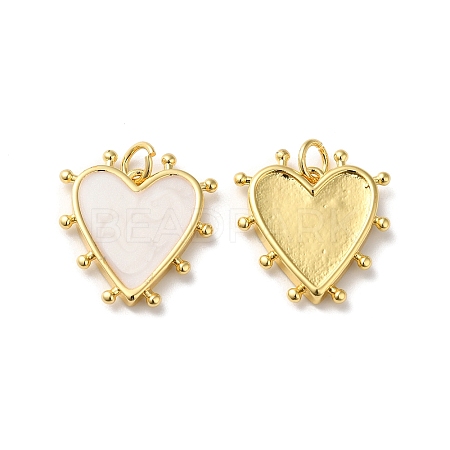 Rack Plating Brass Enamel Pendants X-KK-D074-03G-03-1