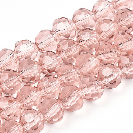 Glass Beads Strands EGLA-J042-6mm-23-1