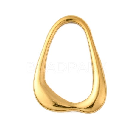 304 Stainless Steel Pendants STAS-V012-02G-1