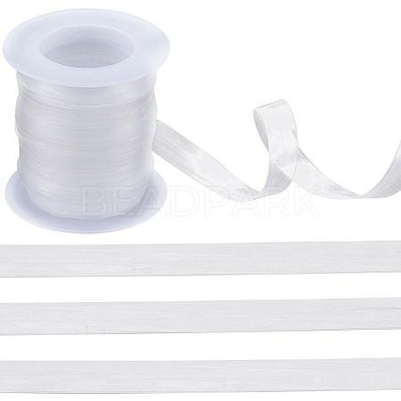 10M Invisible Stretchy TPU Plastic Transparent Elastic Strap EW-GF0001-06-1