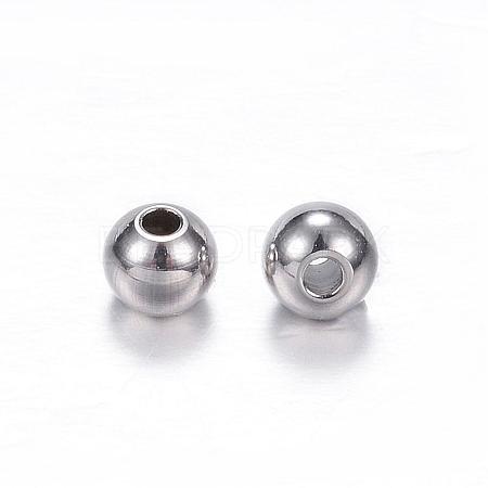 Tarnish Resistant 201 Stainless Steel Beads STAS-D447-39C-1