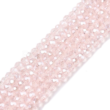 Electroplate Glass Beads Strands EGLA-A044-T1mm-A22-1