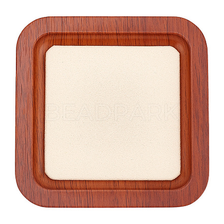 Square Wood Jewelry Plate AJEW-WH0401-71A-1