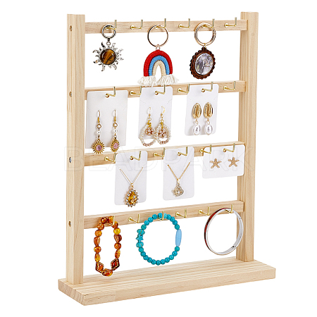 Density Board Jewelry Displays ODIS-WH0080-06A-1