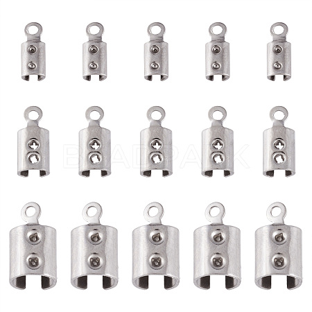 304 Stainless Steel Folding Crimp Ends STAS-TA0004-34-1