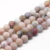 Natural Pink Opal Beads Strands G-R446-12mm-38-1