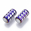 Electroplate Glass Beads EGLA-N003-05-M-3