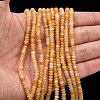 Natural Topaz Jade Beads Strands G-L635-A16-4x2mm-2