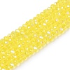 Electroplate Glass Beads Strands EGLA-A044-T2mm-L29-1