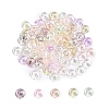 Transparent Dyed Colours Glass Seed Beads SEED-T007-02B-1