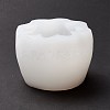 DIY Halloween Theme 8Pcs Skulls Pumpkin-shaped Candle Making Silicone Statue Molds DIY-D057-02-3