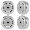 6Pcs 304 Stainless Steel Ear Nuts STAS-BBC0005-38P-1
