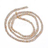 Cubic Zirconia Beads Strands G-F596-48F-2mm-2