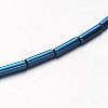 Electroplate Non-magnetic Synthetic Hematite Bead Strands G-F300-37B-05-1