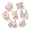 Opaque Rainbow Iridescent Acrylic Beads OACR-P010-23C-2