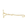 Brass Toggle Clasps KK-U020-05G-1