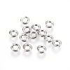 Tarnish Resistant 304 Stainless Steel Saw Cut Open Jump Rings X-STAS-P212-25P-12-1