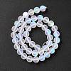 Synthetic Moonstone Beads Strands G-E573-01B-08-4