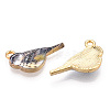 Printed Alloy Pendants ENAM-N056-205G-2